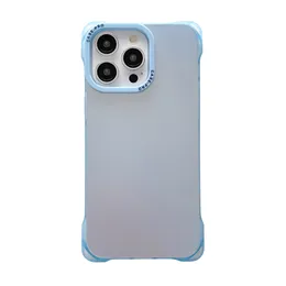 Custodia morbida per telefono con sfumatura laser opaca Aurora di lusso nuova Corea per iPhone14 13 12 11 15 Pro Max X XR XS Plus Cover rigida antiurto 250 pezzi