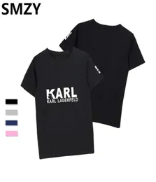 Smzy Karl Tshirts Erkekler Gömlek Sıradan Tag Tshirt Erkekler Moda Komik Baskı Tshirts Erkek Gömlek Yumuşak Tee Sesli Femme 39 S C1904176588328