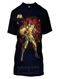 Saint Seiya anime t Shirt for Men Camisetas Manga Tops Ropa Hombre Streetwear Tee Camisa Masculina Verano Koszulki3789765