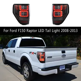 For Ford F150 Raptor LED Tail Light 08-13 Brake Reverse Parking Running Lights Rear Lamp Dynamic Streamer Turn Signal Taillight Assembly