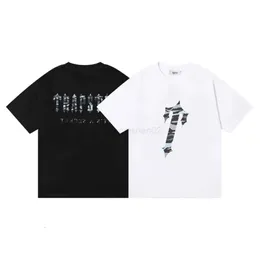 Top CraftSmanship Trapstar Mens T Shirts Designers Mens Womens Fashion Street Tide Letter Printing Cotton Shirts Polo Sports Trapstar Tees US Size S-XL 8135f