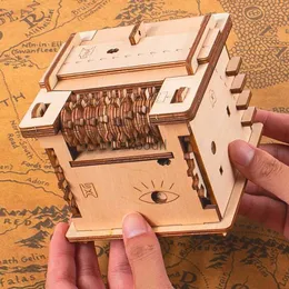 Craft Tools Escape Room Game Puzzle Box High Difficulty Brain Teaser Wood 3D Rompecabezas De Madera Juegos De Ingenio YQ240119