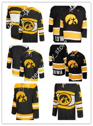 Xflsp 2022 College Custom Iowa Hawkeyes Stitched Hockey Jersey 16 Blake Brenczewski 27 Brody Brenczewski 15 Jacob Carlson 71 Dean 8990792