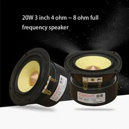 Speakers 15 30W 3 Inch Speaker 4ohm~8ohm Fever Full Range Speaker Hifi Home Audio Amplifier Speaker 89dB 3dB Car Audio Modified Speaker