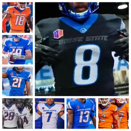 Boise State College Football NCAA-Trikot mit beliebiger Namensnummer, Herren-Damen-Jugend-Trikots, Max Cutforth, Herbert Gums, Max Stege, Michael Callahan, Matt Lauter, Ben Dooley