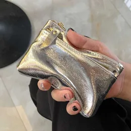 Monedero de moda para mujer pequeño Mini lindo nuevo llavero con cremallera bolso multifuncional cartera pequeña 012224a