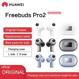 Fones de ouvido huawei freebuds pro 2 acessórios peças de reposição fone de ouvido esquerdo direito caixa de carregamento caixa bateria para freebuds pro2