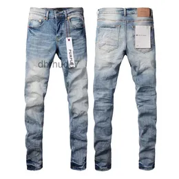 Hommes 2023 Designer Ksubi Man Pantalon Rip Denim Biker Gris Peinture Détresse Stretch Moto Os Halloween Violet Jeans pour Hommes 436gh QXMD