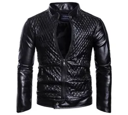 Mens Designer Pu Leather Jacket Male Daux Vaux Leather Jacket Autumn Winter Thin Coat 5821115