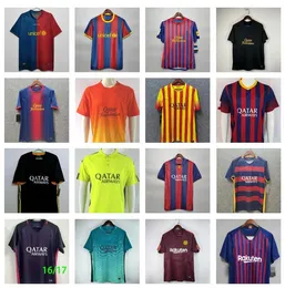 Camisas de futebol retrô Barca 08 09 10 11 12 13 14 15 16 17 18 19 XAVI RONALDINHO RONALDO A.INIESTA NEYMAR JR SUAZ PIQUE Clássico Maillot De Foot Camisas de futebol