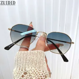 Óculos de sol de luxo óculos de sol feminino 2023 redondo vintage oval moda óculos sol lunette de soleil femme gafas de sol mujer lentes okulary yq240120