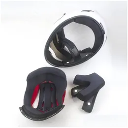 Capacetes de motocicleta Capacete Bluetooth externo Dual Lens Casco Moto Cool Fl Face Preto Moto Mod Drop Delivery Automóveis Motorcycl Otqlb