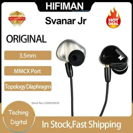 Cuffie originali HIFIMAN Svanar Jr Auricolari cablati Stampo pubblico / Stampo privato / Cuffie HiFi InEar personalizzate con spina da 3,5 mm