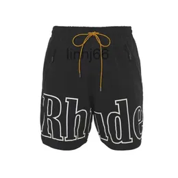 メンズショーツMeichao RH Limited Rhude DesignersメンズバスケットボールサマーヒップホップハイスポーツトレーニングビーチパンツパームメッシュストリートGemff17r