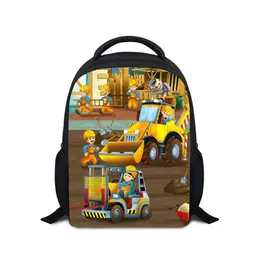 Sacos de 12 polegadas mochila infantil engenharia veículo sonic dragão pequena mochila crianças presente para crianças do bebê dos desenhos animados sacos escolares