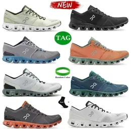 sulla scarpa Su scarpe x 3 Allenamento Cross Training Scarpa Cuscino Mesh Uomo Donna Sneakers avorio nero Eclipse magnete Midnight Heron f