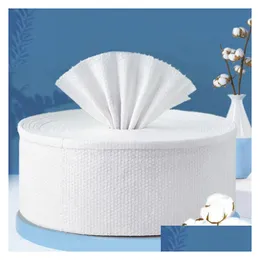 Other Bath Toilet Supplies Disposable Face Towel Large Roll 600G Beauty Salon Special Thickened Pure Cotton Soft Drop Delivery Home Ga Dhyl8