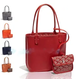 Классические кожаные сумки Mini Anjou, двусторонние сумки для покупок, сумки, женские мужские дизайнерские сумки, кошелек Pochette, роскошные сумки через плечо с небольшой сумкой через плечо1