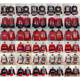 워싱턴 하키 수도 8 Alex Ovechkin Jerseys 리버스 레트로 19 Nicklas Backstrom 43 Tom Wilson 77 TJ Oshie 92 Evgeny Kuznetsov 74 John C 5752 5853