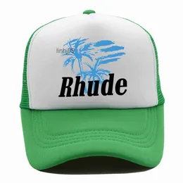قبعات الكرة قبعات الكرة Rhude أزياء العلامة التجارية المطبوعة American Baseball Cap Caps Caps Sun Hats Mens Womens Bucket Hat Women Snapback Hatsmenrc1p6hya