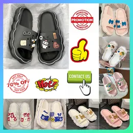 Kostenloser Versand Designer Casual Platform Slides Hausschuhe EVA Männer Frau rutschfeste verschleißfeste Sandalia Leder Gummi Sandalen weiche Sohlen Strand Sommerschuh