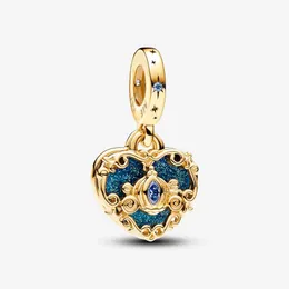 925 prata chinês ano do dragão encantos pulseiras para mulheres moda sorte amuleto duplo balançar charme diy caber pandoras designer pulseira colar jóias presente