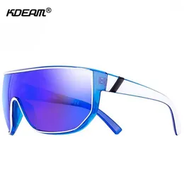 Sunglasses KDEAM Happy Oversized Men Sunglasses With Designer Box Fashion Big Sun Glasses Women anteojos de sol UV400 YQ240120