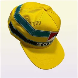 Ball Caps Embroidered Striped Patch Yellow Rhude Baseball Cap Men Women 1 High Quality Outdoor Sunscreen Adjustable Hat Wide Brim4588050BJV1EJ31