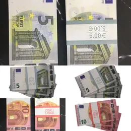 Prop Money 10 50 100 FAKE BANKNOTESコピー映画Money Faux Billet Euro 20プレイコレクションとギフト309w4uxk