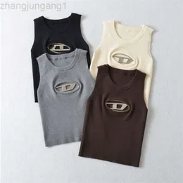24SSデザイナーDisel Women Ins Sense Snim Fit Tank Top Sexy Spicy Girl Strap 23 Spring New Slim Fit Top Women