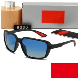 Men Classic Brand Retro women Sunglasses Luxury Designer Eyewear Metal Frame Designers Sun Glasses Woman raybans rays bans with Original box 8360