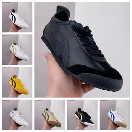Hochwertige Designerschuhe Tiger Shoes Mexico 66 Sneakers Damen Herren Designer Canvas Schuhe Schwarz Weiß Blau Rot Gelb Beige Niedrige Trainer Größe 36-45