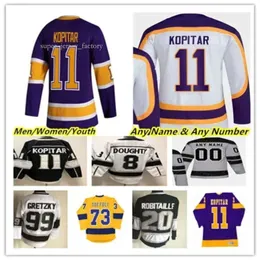 Custom Los''angeles''kings''hockey koszulka Koptar Kevin Fiala Adrian Kempe Viktor Arvidsson Blake Lizotte Drew Doughty Sean Durzi Phillip DA 2146 4653