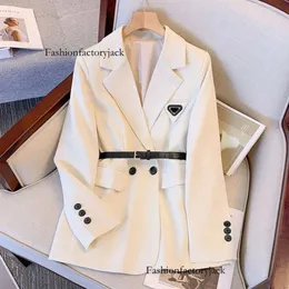 فاخرة P-RA Designer Clothing Top Women’s Suits Blazers Fashion Premium Plus Size Ladies Coats Jacket Send Free Belt 69