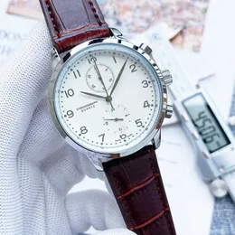 2024 IW5A Designer elegante da moda e feminino Relógios Classic Retro Strap Watch High Quality