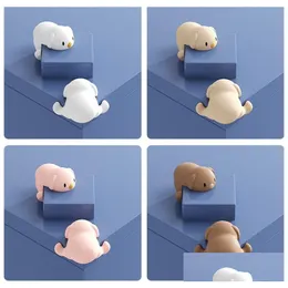 Corner Edge Cushions Cute Cartoon Baby Safety Furniture Guards Soft Child Babe Safe Sile Table Desk Protector Er Drop Delivery Kids Ma Dhvzm