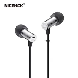 سماعات الأذن NICEHCK X49 Single Ba متوازنة تسليح السائق المصغر سمور الأذن HIFI Metal in Ear Monitor Sleep Game DJ Music Wired Mic Earphone IEM