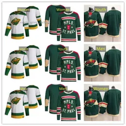 Minnesota Hockey Jerseys Wild 4 Jon Merrill 59 Andrej Sust 29 Marc-Andre Fleury 32 Filip Gustavsson 26 Connor Dewar 14 Joel Eriksson Ek 89 7958 4510