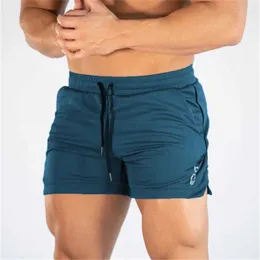 2024 novos esportes de fitness shorts homem verão ginásios treino masculino malha respirável shorts secagem rápida praia calças curtas