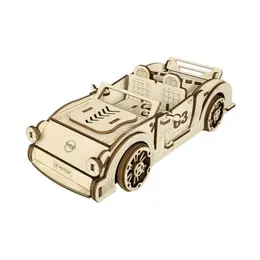 Narzędzia rzemieślnicze 3D Wood Sport Cars Puzzles Dzieci Hnical Construct