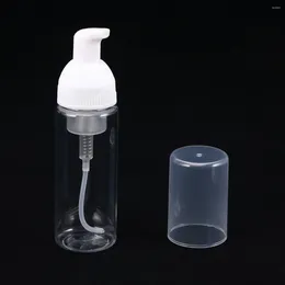 収納ボトル10pcsポンプ補充可能50ml/ 1 7オンスの発泡ディスペンサー旅行シャンプーの清掃用