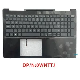 Novo para Dell Vostro 7590 Inspiron 7590 2 em 1 teclado com apoio para as mãos com retroiluminação 0WNTTJ