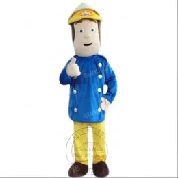 Firemen Mascot Costume Cartoon Temat Postacie karnawał unisex halloween karnawał dorośli urodziny impreza fantazyjna dla mężczyzn kobiety