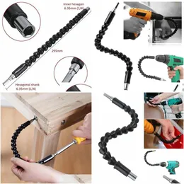 Professionelle Bohrer 295mm Flexible Welle Bit Verlängerung Schraubendreher Elektrische Power Tool Drop Lieferung Automobile Motorräder Werkzeuge Otcu6