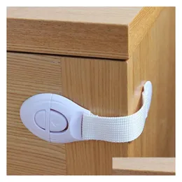 Safety Gates MtiFunctional Child Cabinet Der Extension Ribbon Baby Hand Clam Proof Cloth Lock Drop Delivery Kinder Mutterschaftsausrüstung Dhrup