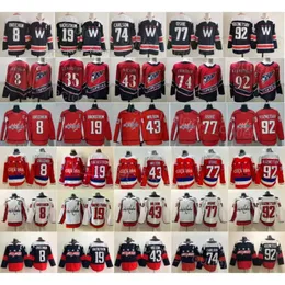 Washington Hockey Capital 8 Alex Ovechkin Jerseys Reverse Retro 19 Nicklas Backstrom 43 Tom Wilson 77 TJ OSHIE 92 EVGENY KUZNETSOV 74 JOHN C 5807 3543