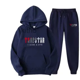 Mens Designers Tracksuits Jogger Sportswear Casual Sweatershirts Sweatpants Streetwear Pulôver Trapstar Fleece Sports Terno 8OCD