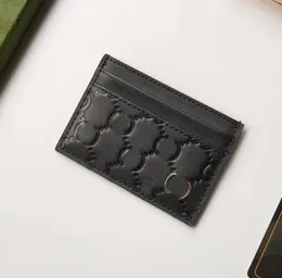 NeuHoldermirror SignatureCaseCardDesigner True Pickup Holder Designer Wallet Leather Wallet Coin Wallet Miniwith box