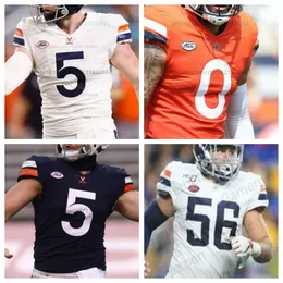 Virginia Football College Jersey Custom męskie koszulki młodzieżowe Anthony Colandrea Tony Muskett Malik Washington Malachi Fields Jareda Rayman Grady Bristerhous