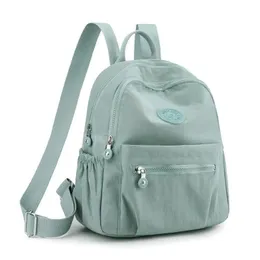 Borse Zaino piccolo da viaggio da donna Borsa a tracolla da scuola in nylon Zaino leggero da donna